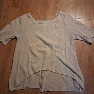 April Cornell Cream Crew Neck Sweater